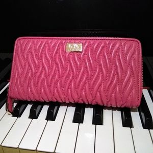 COACH Madison Twist Accordion Zip Wallet